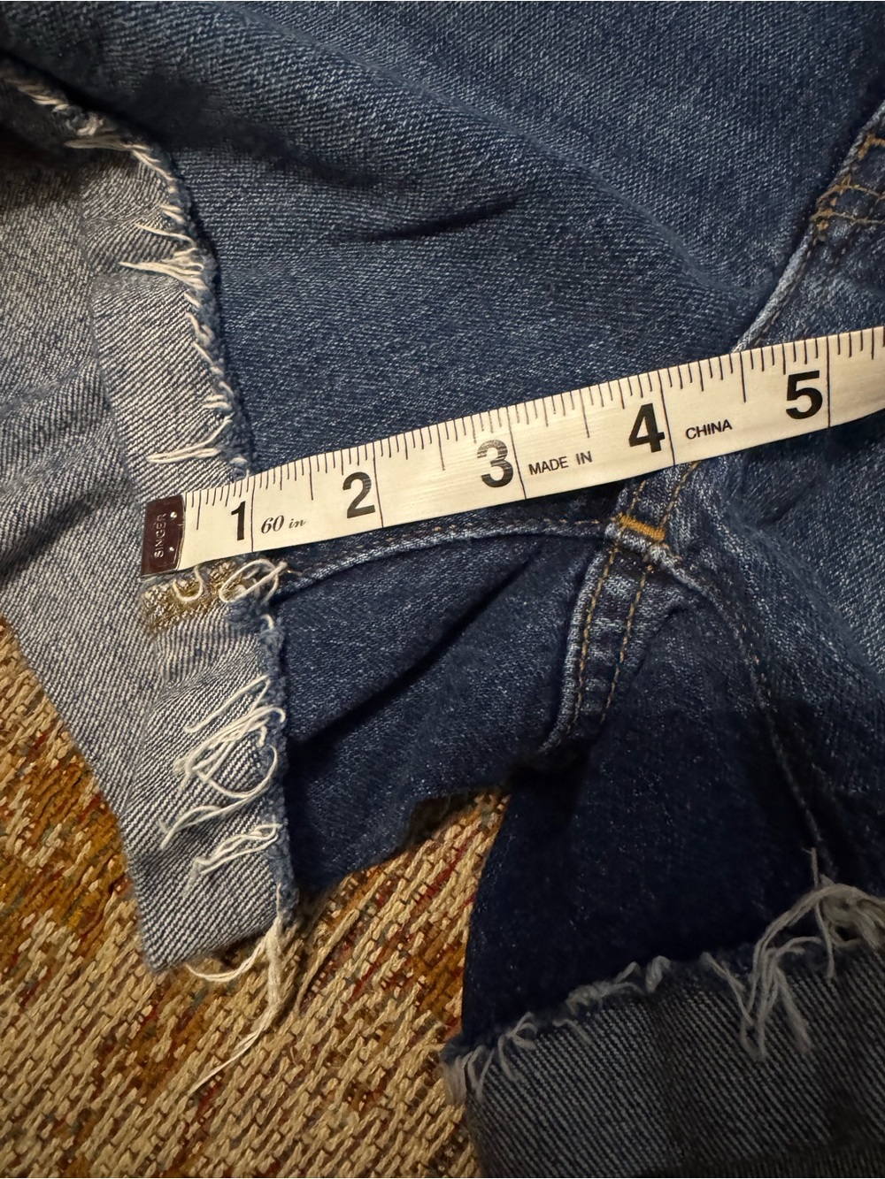 Madewell High-Rise Denim Shorts size 27 - Picture 8 of 9